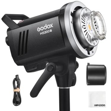 Imagem de GODOX Flash de Estúdio Ms300 V Ms300V - 300W, 2.4G Sem Fio 5600K Cct Luz LED 0,1~1,8S T...