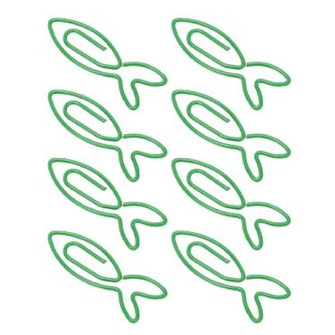 Imagem de RiToEasysports Cramp/suporte de Papel Prático para a Classificação de Documentos, 100 PCs Clipes de Papel de Escritório Fofos para o Escritório Em Casa (Peixe)