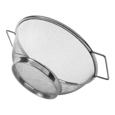 Imagem de Escorredor Inox 20 cm – Macarrão, Legumes e Verduras, Cozinha Prática e Durável