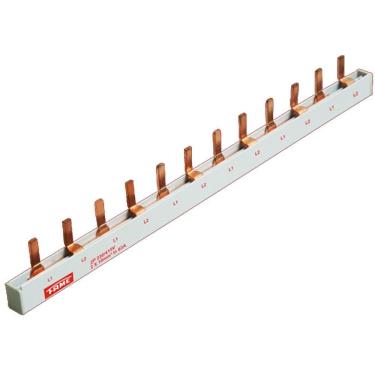 Imagem de Pente De Ligação Em Cobre 2p 230-415 Volts - 5235 - Fame Pente De Ligacao Em Cobre 2p 230-415v 51552350