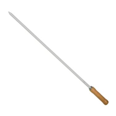 Imagem de Espeto Simples Para Churrasco 85cm - 3204 - Mor Espeto Simples 85cm Mor 32047