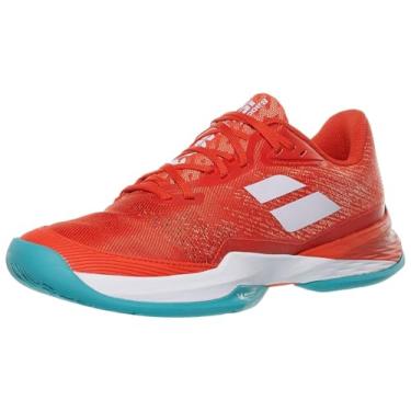 Imagem de Babolat Tênis feminino Jet Mach 3 All Court, vermelho Fiesta (tamanho feminino 35)