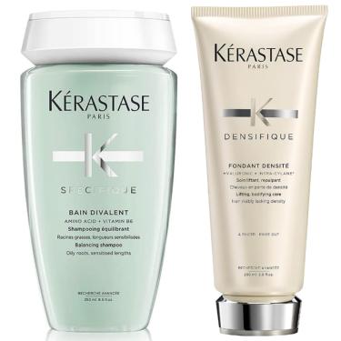 Imagem de Kit Kérastase Shampoo Divalent 250ml + Cond Desinfique 200ml