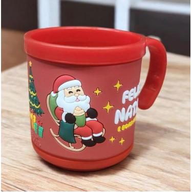 Imagem de Caneca Infantil De Natal Sonhos Natalinos Gingerbread Family - D Prese