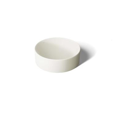 Imagem de Kohler 14800-96 pia redonda de porcelana vítrea acima do balcão para banheiro, 47,5 x 47,5 x 26 cm, biscoito