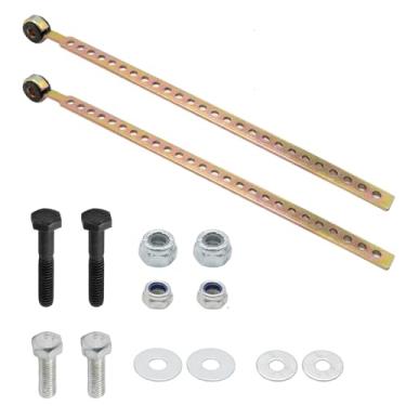 Imagem de MDEOOSKY 48100367 Articulação da válvula de controle de altura, articulação máxima ajustável de 35,56 cm para bolsa de mola pneumática, kit de nivelamento de suspensão a ar SRK503 para caminhões e