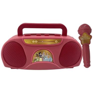 Imagem de Caixa de Som Amplificada Candide Disney Princesas Boom Box Karaokê-Unissex