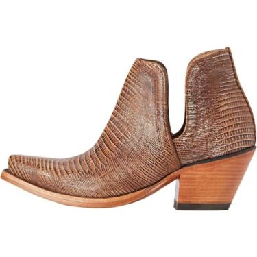Imagem de ARIAT Botas Dixon Country Masculinas, Estampa de lagarto marrom, 6