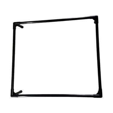 Imagem de Ｂｅｓｇａ Cama para animais de estimação, apenas estrutura para cama de gato, estável, fácil de montar, removível, preta, com pernas, suporte para casa de, 49 Cm X 43 Cm