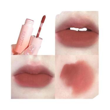 Imagem de Batom Líquido Matte de Veludo - Longa Duração, Alta Pigmentação, 6 Ton