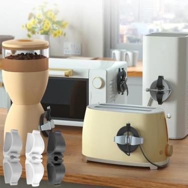 Imagem de Organizador de cabos para eletrodomésticos, pacote com 3, organizador de cabos atualizado, organizador de fios, envoltório de arame para misturadores de eletrodomésticos, multicolorido