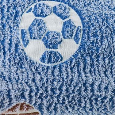 Imagem de Manta Solteiro Brilha No Escuro New 150x220cm Azul Esportes