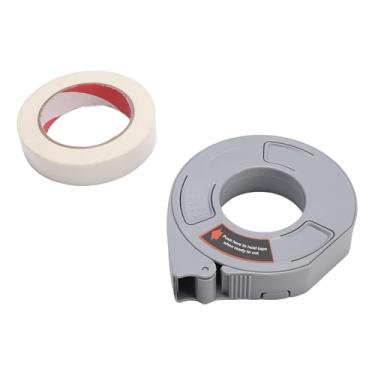 Imagem de Dpofirs Aplicador de Fita para Pintores, Dispensador de Fita Adesiva, Conjunto de Aplicador de de Pintura para Acabamento de Pintura, de Parede e Piso, Com 1 Adesiva Branca
