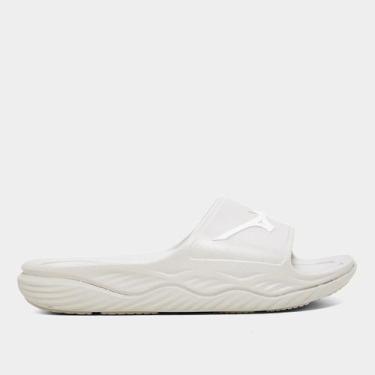 Imagem de Chinelo Mizuno Enerzy Slide Masculino, Areia, 39/40