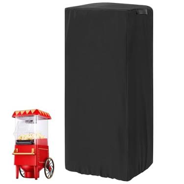 Imagem de LUMINFLY À prova d'água à prova de poeira, carrinho de cobertura para máquina de pipoca, pano Oxford 133H x 46 L x 63 C, uso interno e externo, resistente ao clima