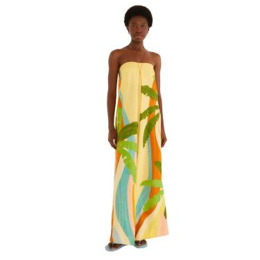 Imagem de Macacão Pantalona Farm Rio Paisagem Carioca-Feminino