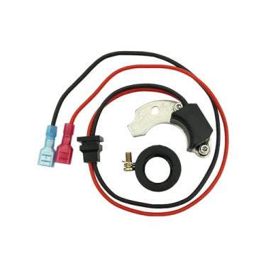 Imagem de T099988535 Módulo de ignição eletrônica, kit de eliminação de pontos serve para VW Bug Bus Dune Buggy 009 Distributor, substitui AC905535