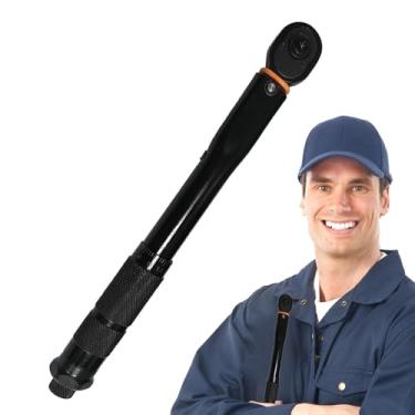 Imagem de Chave de torque de aço, chave de torque para rodas de carro, Chave de torque de liberação rápida ajustável, Ferramenta de reparo preta, ferramenta manual portátil para substituição de vela de ignição,