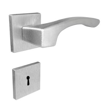 Imagem de Fechadura Onix Interna Roseta Escovado 55mm União Mundial