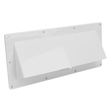 Imagem de Tbest Tampa de ventilação para trailer, clipes bloqueáveis em ABS branco, ajuste seguro, ventilação eficiente para trailer tamanho de corte de 8,5 cm, 10/8 polegadas