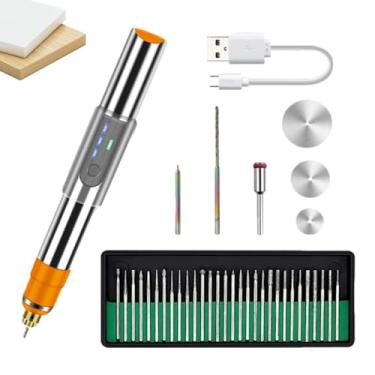 Imagem de Shakven Caneta de gravação,caneta de gravação elétrica, Ferramenta portátil de gravação de gravador de lápis, Ferramenta portátil do gravador, máquina de gravura, ferramenta giratória do metal para a