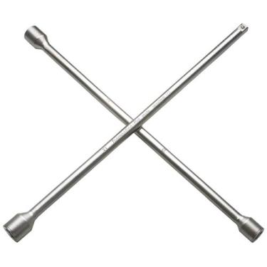 Imagem de Chave de Roda Cruz com Encaixe de 1/2" 17x19x21 mm Tramontina PRO