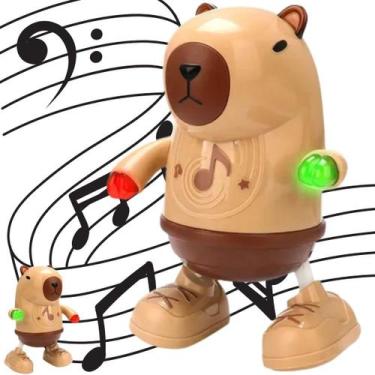 Imagem de Boneco Musical Infantil Capivara Para Menino Pronta Entrega - Atena