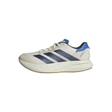 Imagem de adidas Duramo Speed 2 Tênis de corrida masculino, Giz/azul marinho/azul raio, 41