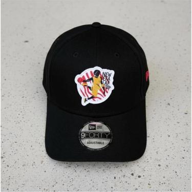 Imagem de BONÉ NEW ERA 940 ABA CURVA BASKETBALL NFI23BON011 PRETO-Masculino