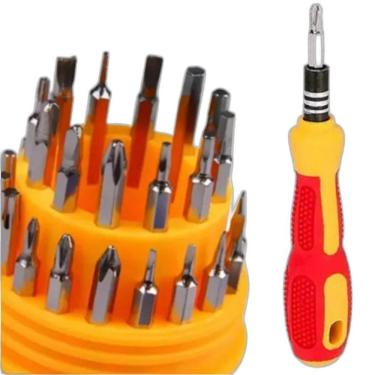 Imagem de Kit Ferramenta Jogo Com 31 Chaves Mini Kit De Ferramentas