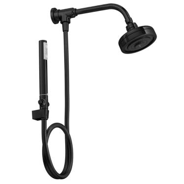 Imagem de Chuveiro Deca Acqua Plus 1990.BLNO.STDKIT.N Black Noir