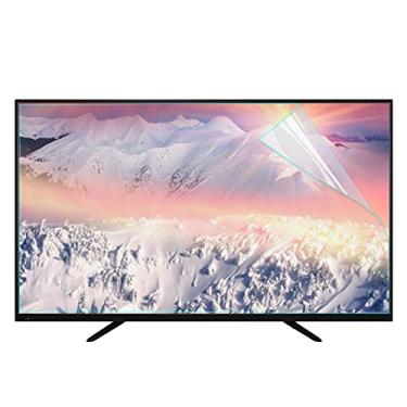 Imagem de uhyOHF Protetor de tela antirreflexo para monitor de 32 a 75 polegadas para TV/computador de mesa, filtro de bloqueio de luz azul, filme antiarranhões/antiimpressões digitais, 127.0 cm (43