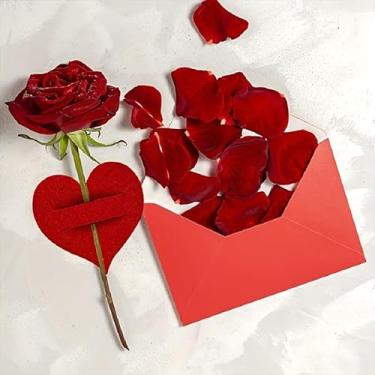 Imagem de Conjunto de utensílios de mesa de papel em forma de coração, romântico, minimalista, floresta, casamento, dia dos namorados, 10 peças