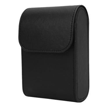 Imagem de Asixxsix Bolsa de Transporte para Telêmetro, Bolsa de Couro PU para Telêmetro Com Fecho Magnético e Fivela, Capas Protetoras à Prova de água para a Maioria Dos Telêmetros de Golfe (Preto)