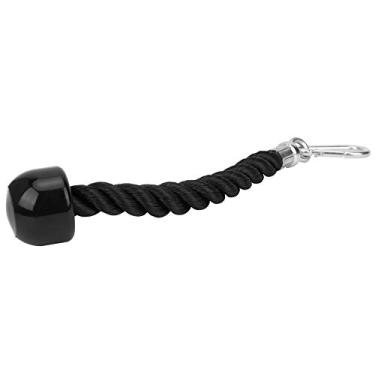 Imagem de Ymiko Corda de Treinamento de Força para Tríceps e Bíceps, Equipamento Pulldown de Ginástica para Fitness e Construção Muscular