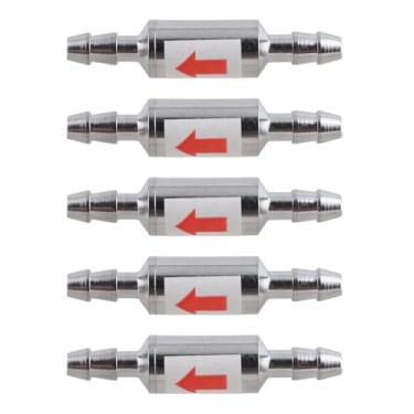 Imagem de Acouto 5 Unidades de Aço Inoxidável CO2 de 1 Via Em Tanques de Peixes, Geradores de Zona de Aquário - Evita Refluxo, à Prova de Ferrugem, Fácil Instalação, Sistemas de CO2 Ideais