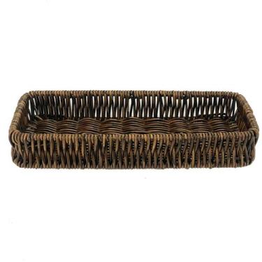 Imagem de Bandeja Tramada Retangular Tipo Vime 26X11Cm 6983 - Livon
