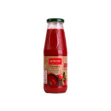 Imagem de Passata Rústica Italiana Com Manjericão 680G La Pastina