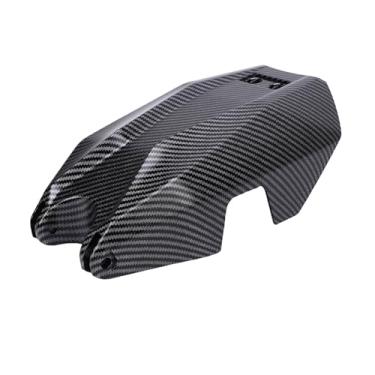 Imagem de Qudinip Capa de bateria de motocicleta, protetor de compartimento de bateria padrão de fibra de carbono ABS com tecnologia Hydro Dip, substituição para Talaria Sting X3 MX3 MX4 MX5