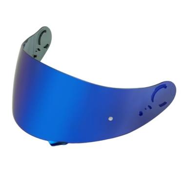 Imagem de PSLER GT Air 2 Visor - Motorcycle Helmet Tinted Visor UV Protection Face Shield Replacement for GT Air GT Air 2 Neotec-1 CNS-1 TC-5 TC-9,Deep Blue