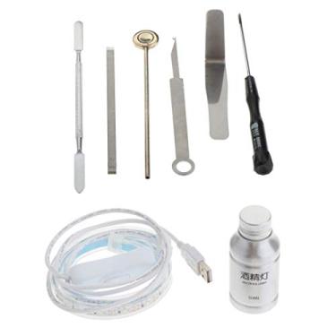 Imagem de F Fityle Ferramenta de reparo de música de vento Piccolo para flauta de saxofone, kit de reparo de instrumento de oboé de clarinete, durável e prático.