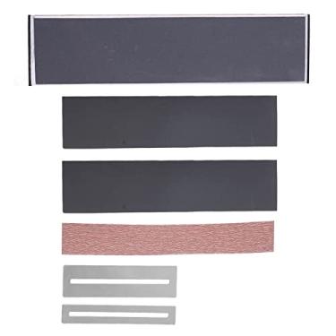 Imagem de Sanpyl Ferramentas DIY Luthier Arquivo de Nivelamento de Guitarra Leve Com Lixa de Quatro Lados para Todas As Guitarras