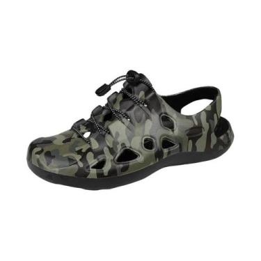 Imagem de Sandálias De Pesca Camufladas Masculinas Para O Verão, Antiderrapantes