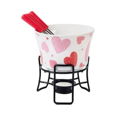 Imagem de Conjunto de 7 peças de tigelas de cerâmica para fondue