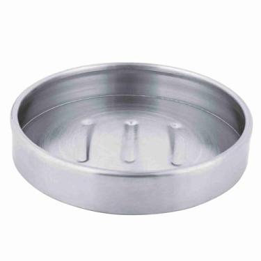 Imagem de SIWOTED Saboneteira de aço inoxidável porta saboneteira recipiente para uso em hotel doméstico