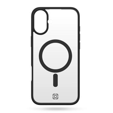 Imagem de Incipio - Capa Velocity para iPhone 16 Plus, compatível com MagSafe, absorção de choque de alto impacto, ultrafina, resistente a arranhões, proteção contra quedas de 3 metros, materiais sustentáveis