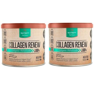 Imagem de Kit 2 Collagen Renew Hidrolisado Verisol Neutro  300g Nutrify-Unissex