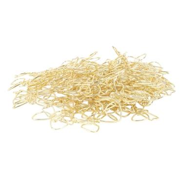 Imagem de Zerodis Clipes de Papel de 100pcs Clipes Bonitos Marcadores de Metal Com Laço de Planejador Decorativos Engraçados para Escola Escritório Casa Organizador de Classificação de Notas de Documentos