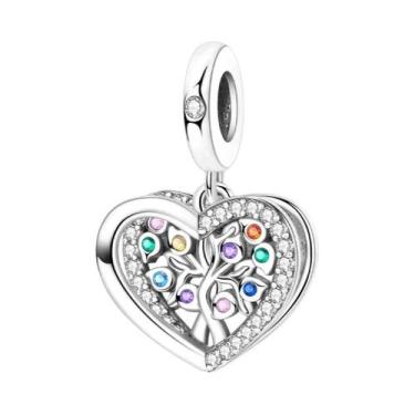 Imagem de Pingente De Prata Esterlina 925 Árvore Da Vida Amor Família Para Pulse