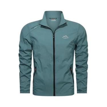 Imagem de Jaqueta Masculina De Verão Com Proteção UV UPF100+, Corta-Vento Respir